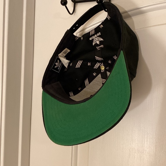 Adidas Unisex Relaxed Strap-back Adjustable Cap Baseball Hat Black - Picture 3 of 3